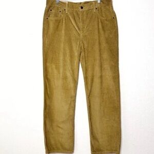 Levi's Men's Corduroy Pants in Tan.